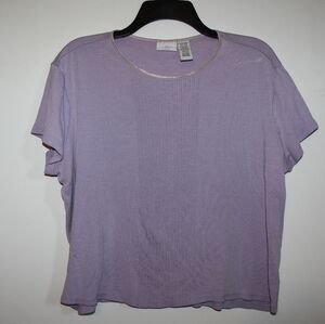 Womens Purple Tee
